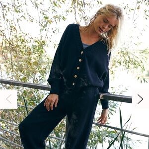 Free People Beach Hailee Cardi set
